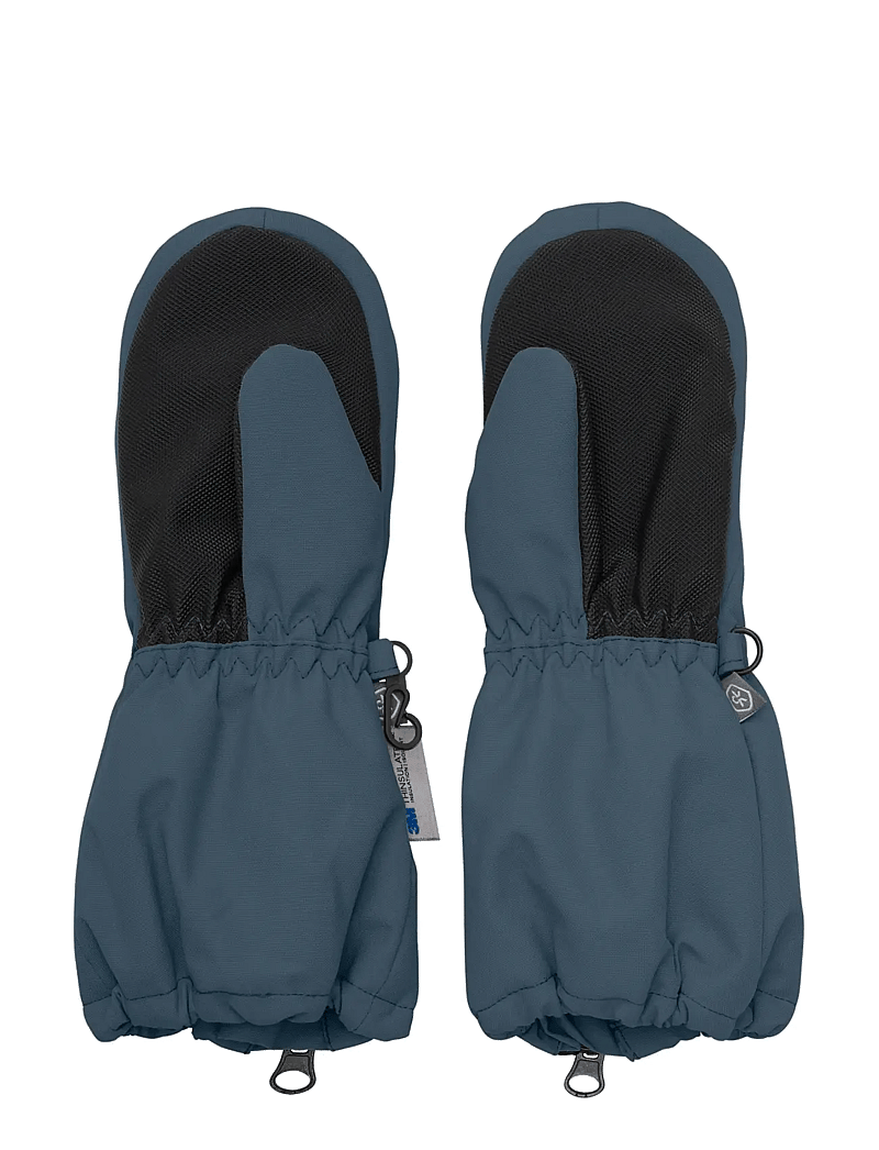 Color Kids - Mittens Long W. Zipper - cimdi - stormy weather - 1