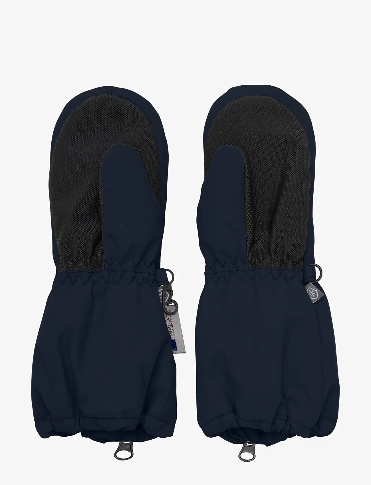 Color Kids - Mittens Long W. Zipper - gloves - total eclipse - 1