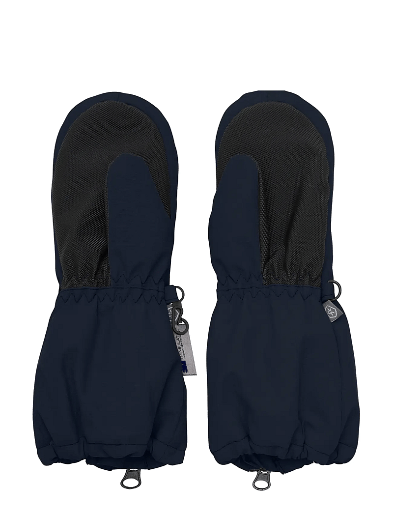 Color Kids - Mittens Long W. Zipper - cimdi - total eclipse - 1