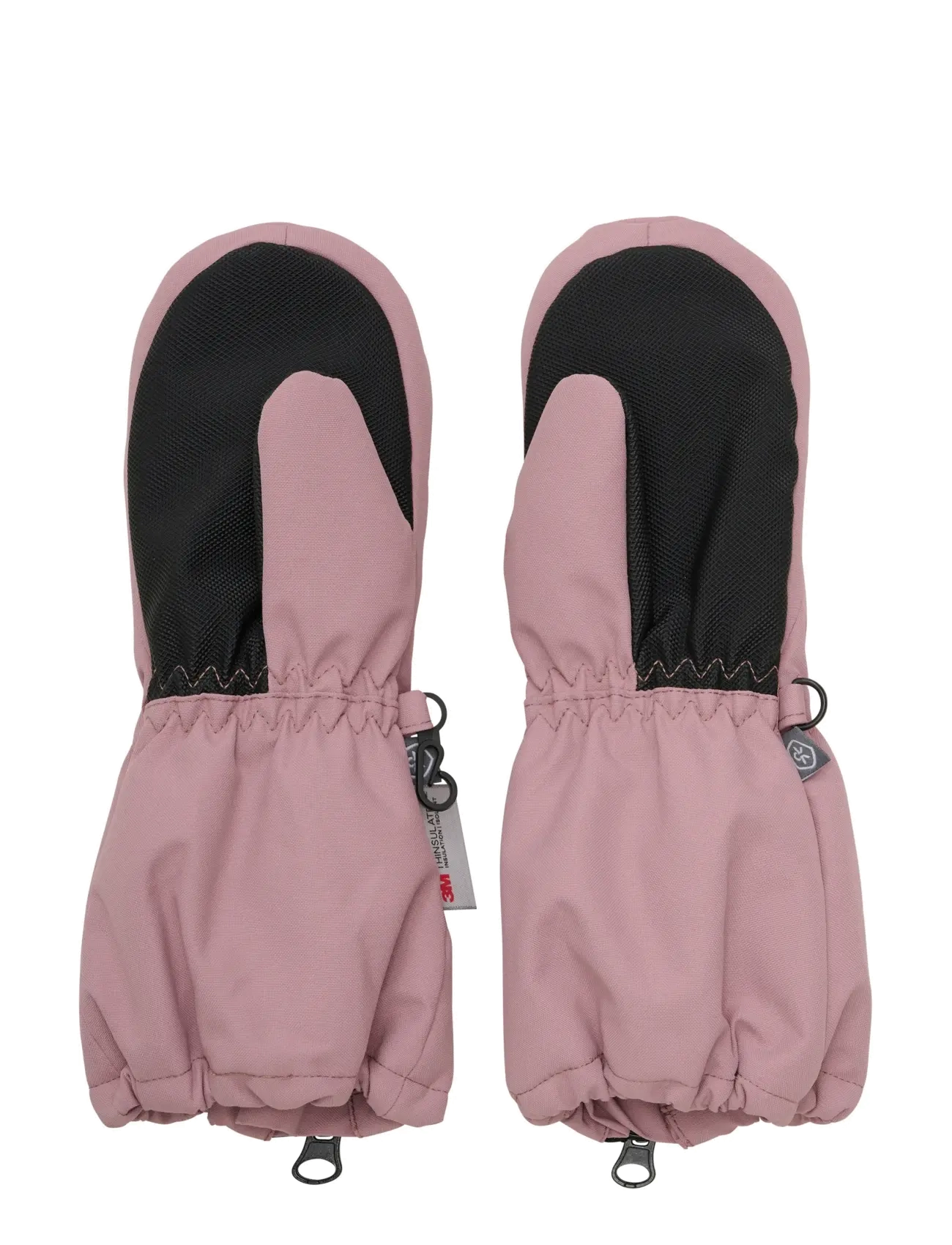 Color Kids - Mittens Long W. Zipper - handschuhe - woodrose - 1