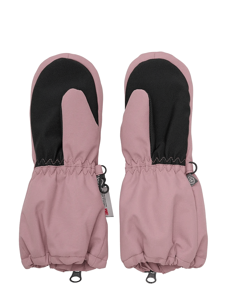 Color Kids - Mittens Long W. Zipper - handschuhe - woodrose - 1