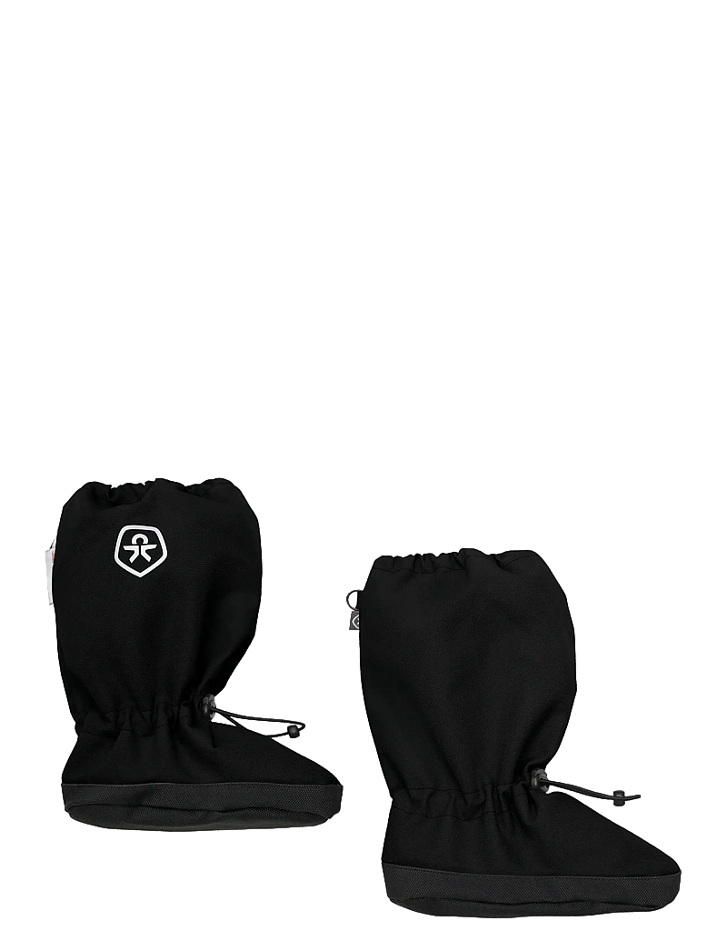 Color Kids - Footies W. Anti Slip - baby booties - black - 0