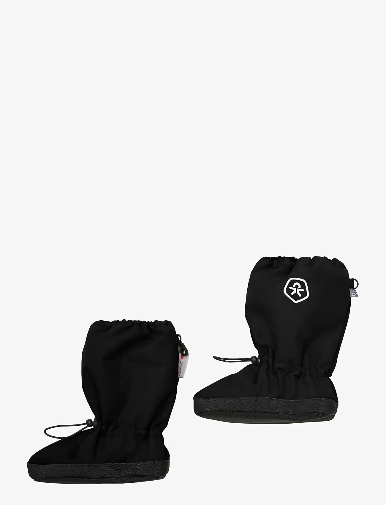 Color Kids - Footies W. Anti Slip - baby booties - black - 1