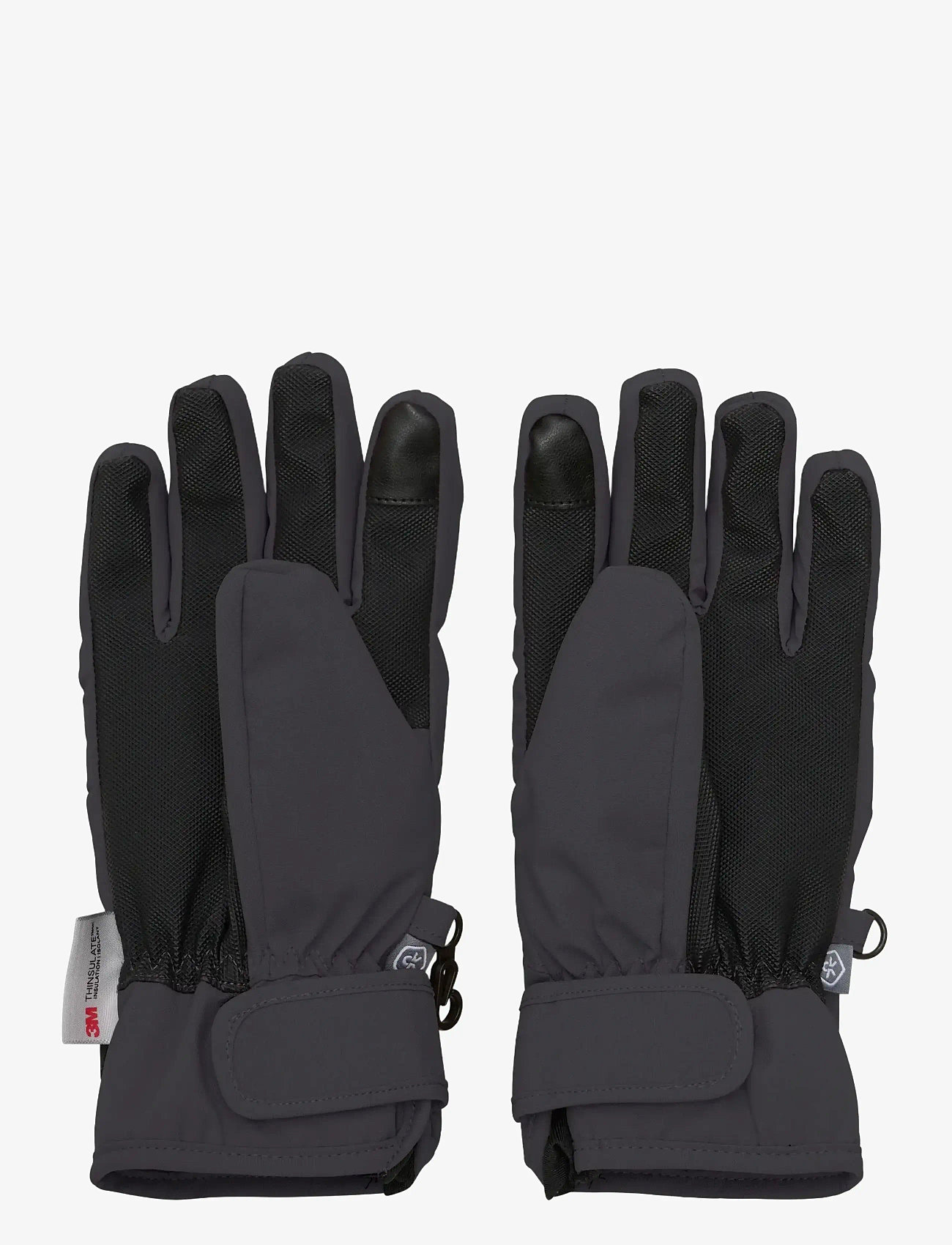 Color Kids - Jr. Gloves - Waterproof - handsker - phantom - 1