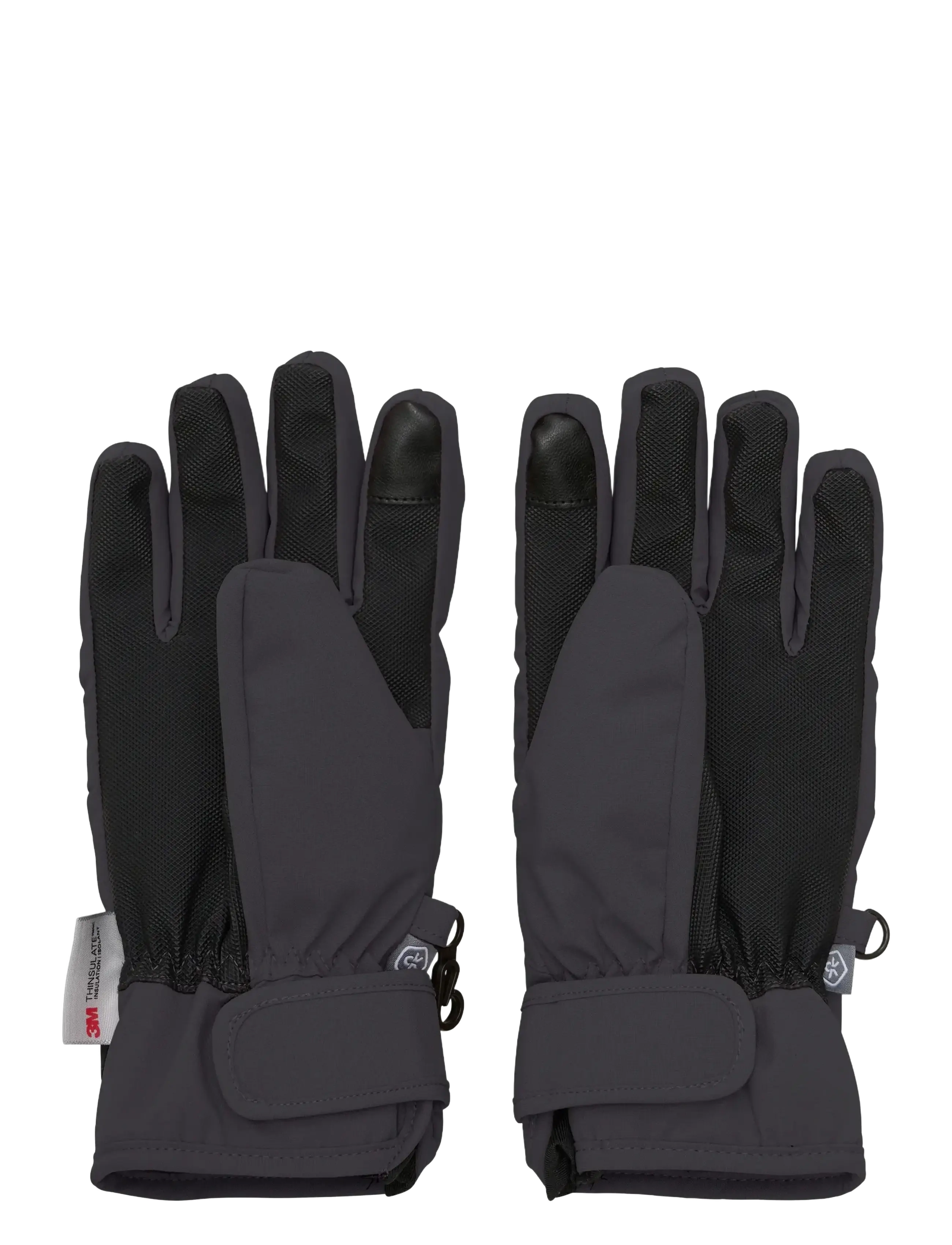 Color Kids - Jr. Gloves - Waterproof - kindad - phantom - 1