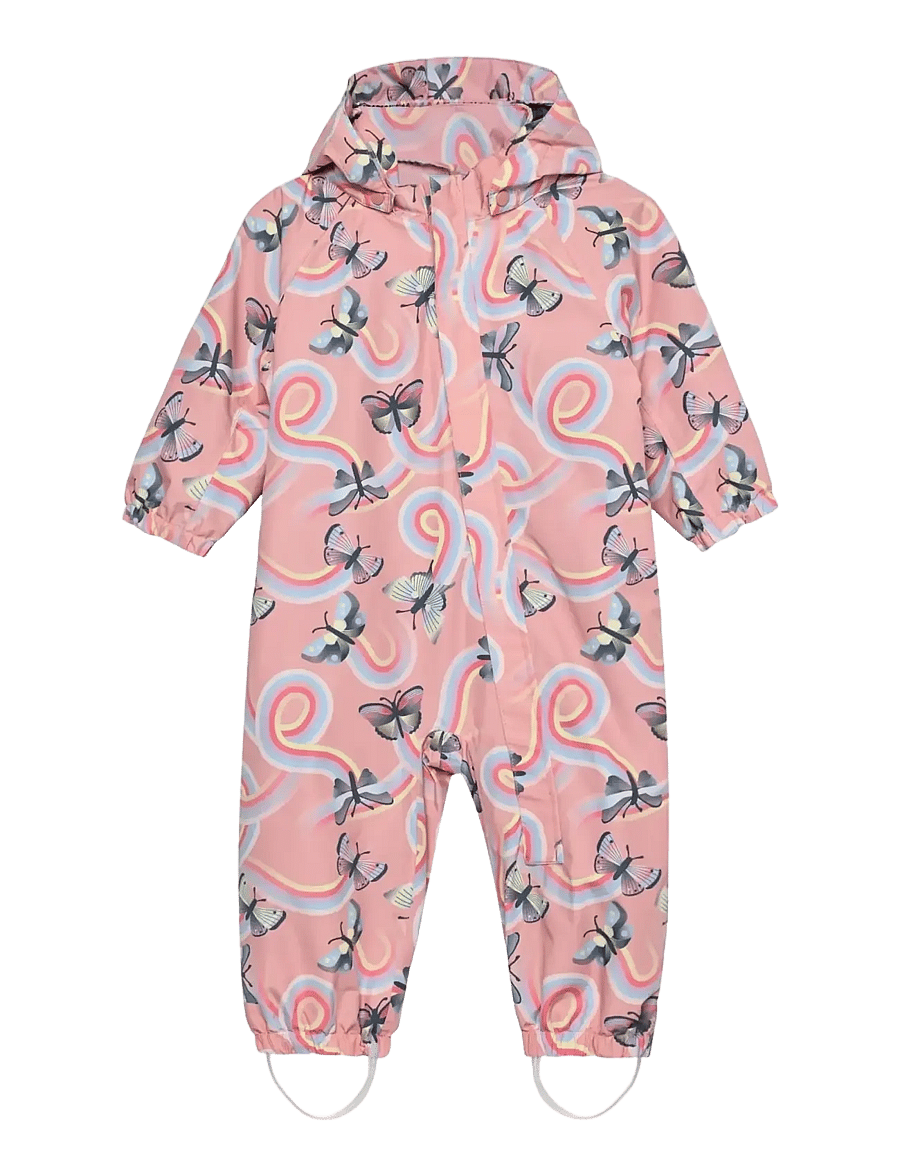 Color Kids - Baby Shell Suit, AOP - outdoor - bridal rose - 0