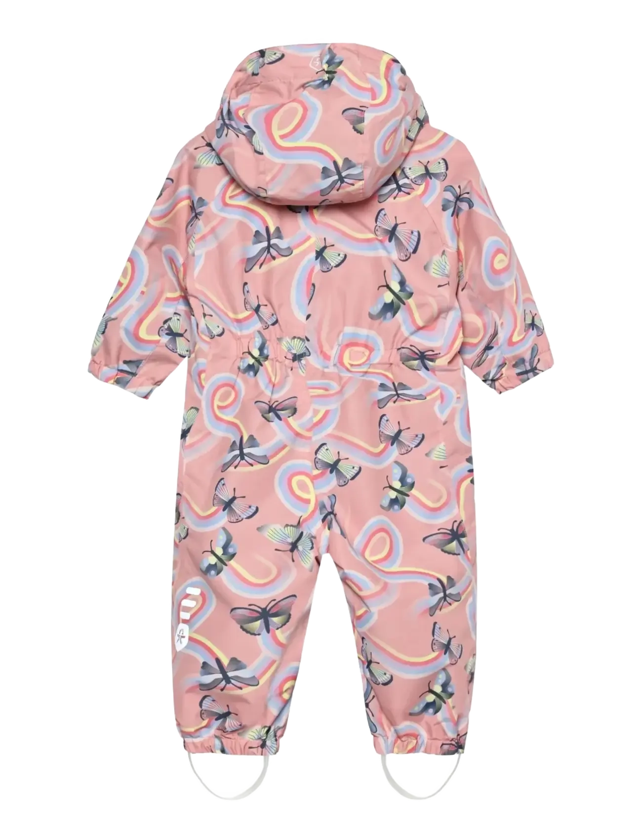Color Kids - Baby Shell Suit, AOP - outdoor - bridal rose - 1