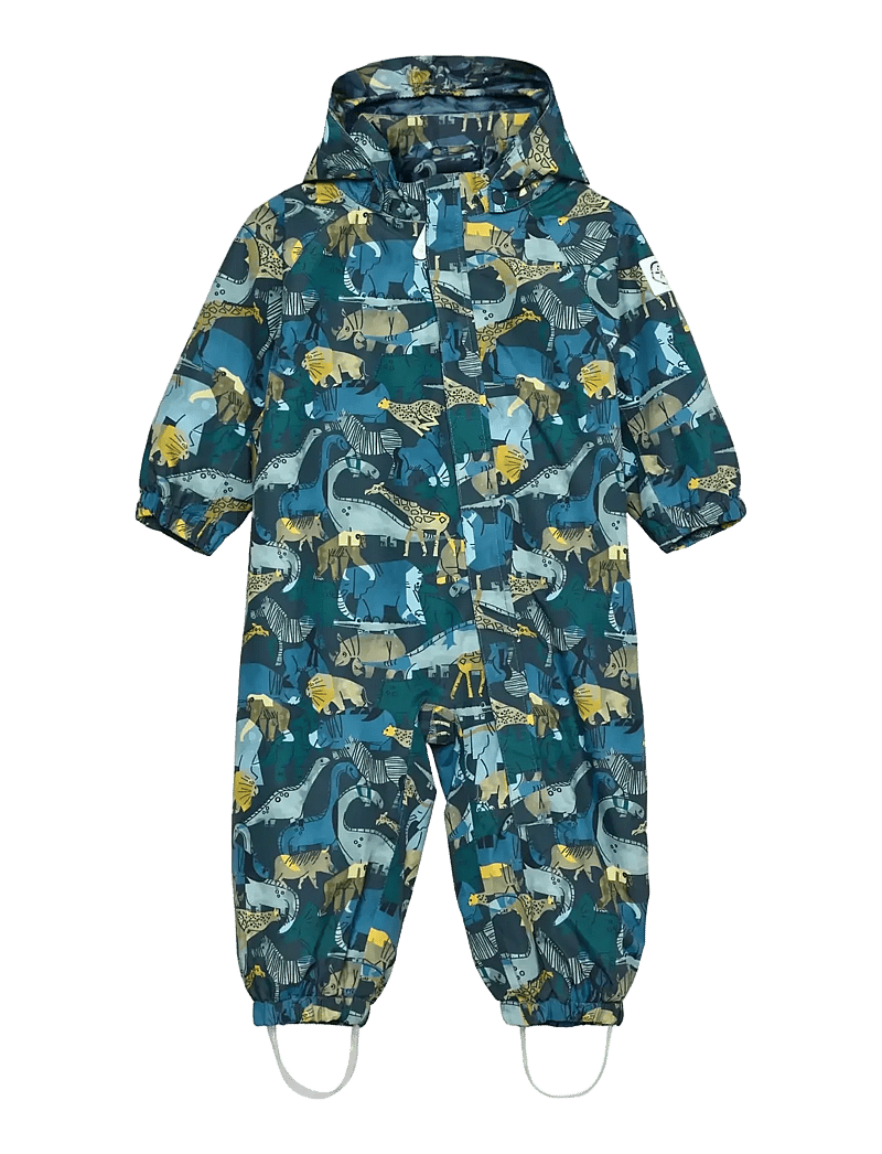 Color Kids - Baby Shell Suit, AOP - Õueriided - coronet blue - 0