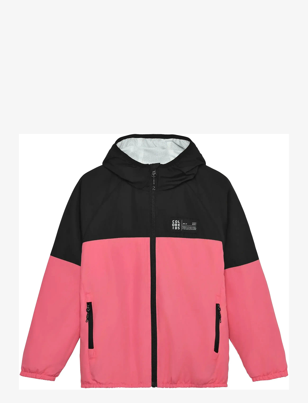 Color Kids - Jr. Windbreaker Jacket - overtøj - pink lemonade - 0
