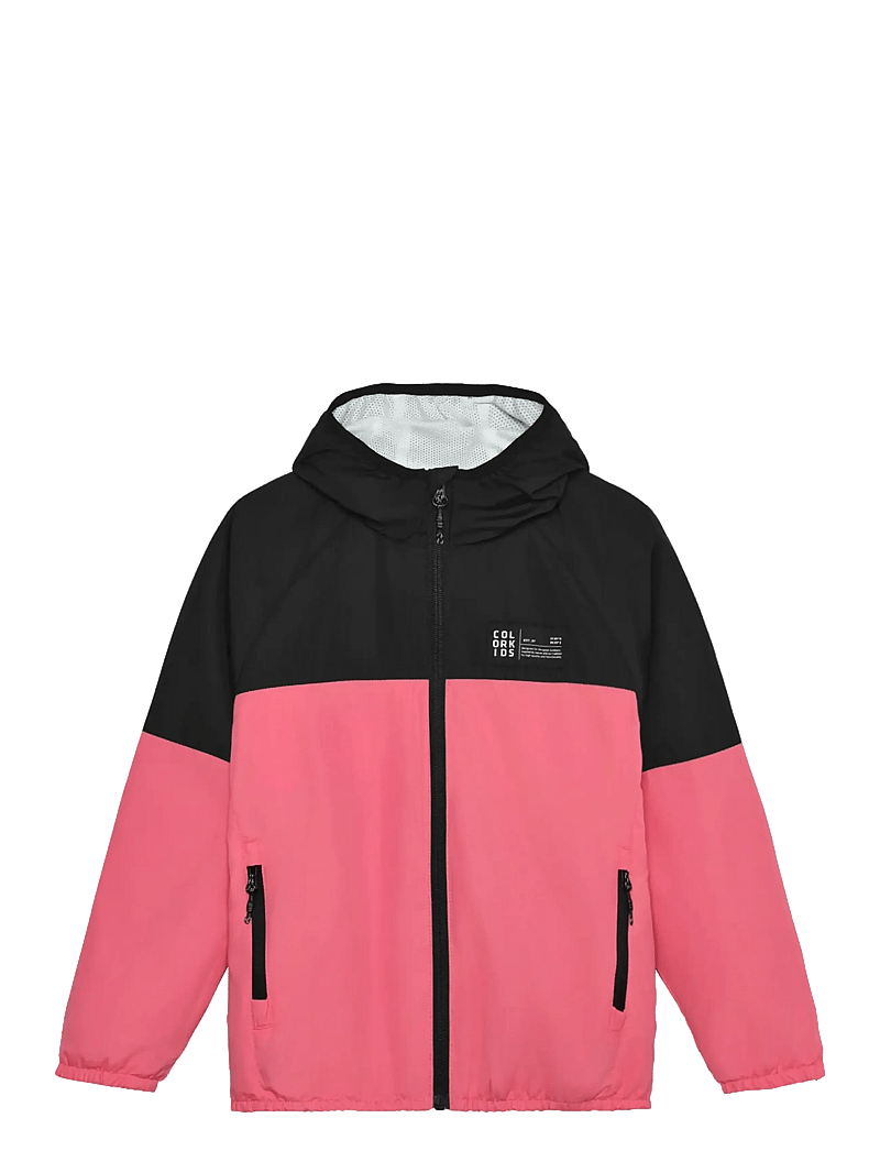 Color Kids - Jr. Windbreaker Jacket - overtøj - pink lemonade - 0