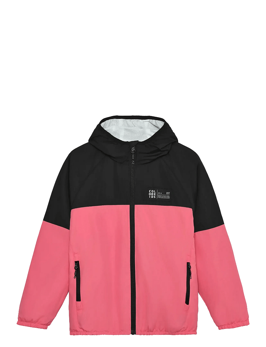 Color Kids - Jr. Windbreaker Jacket - outdoor - pink lemonade - 0