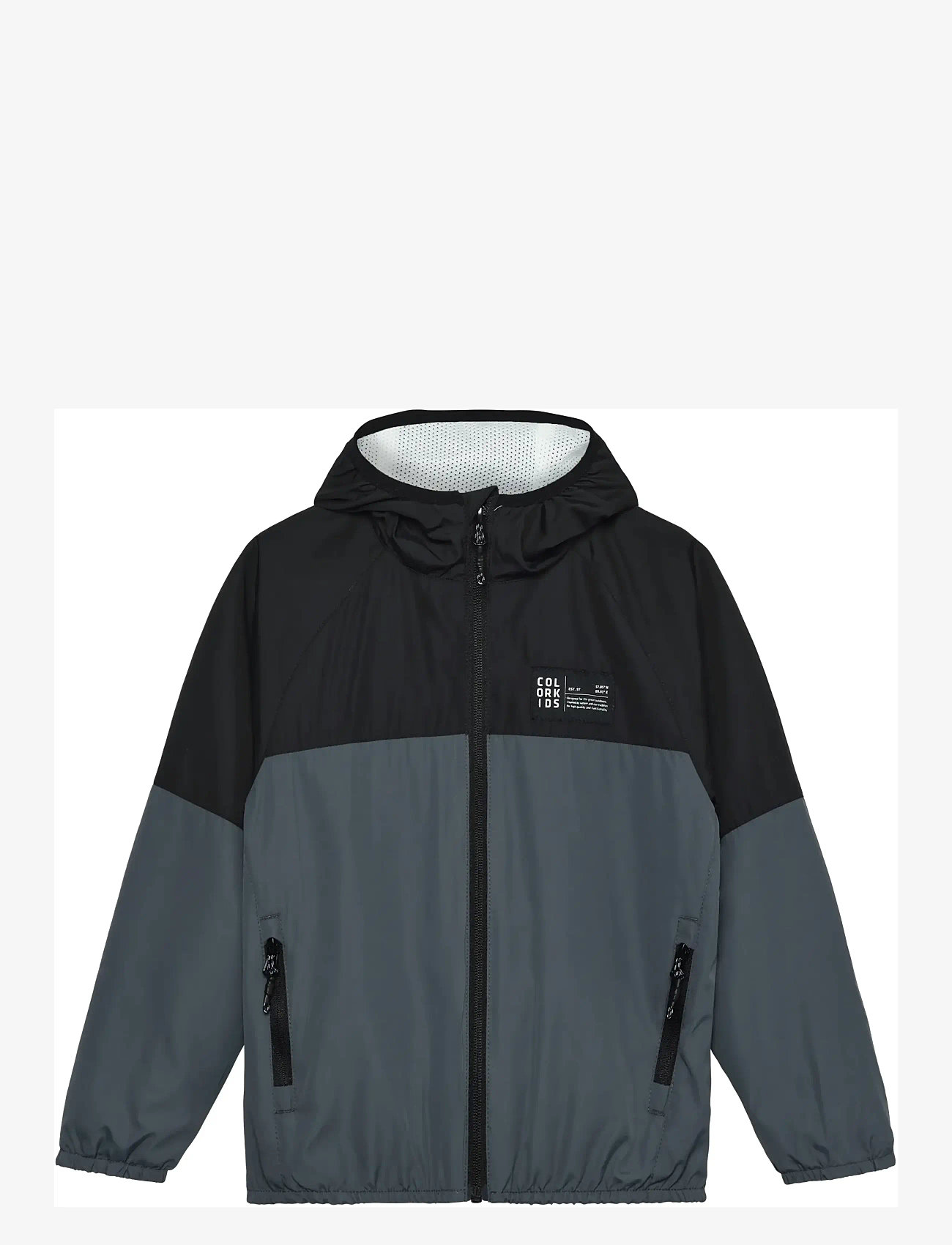 Color Kids - Jr. Windbreaker Jacket - overtøj - turbulence - 0