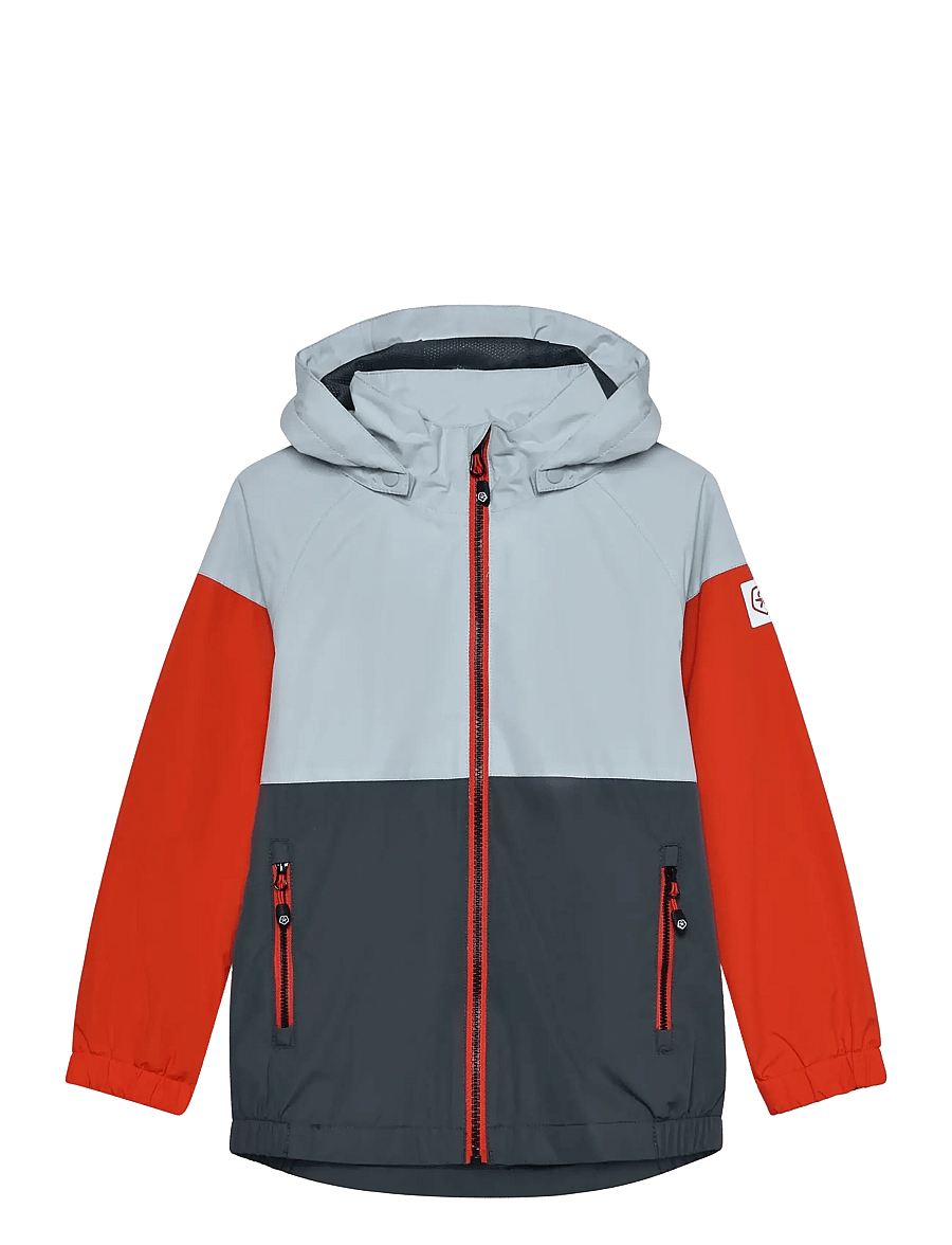 Color Kids - Jacket, Colorblock - outdoor - cerulean - 0