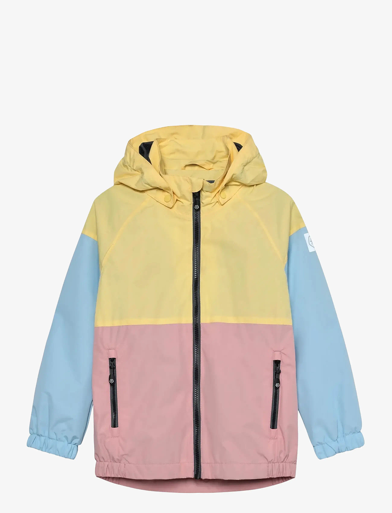 Color Kids - Jacket, Colorblock - outdoor - golden haze - 0