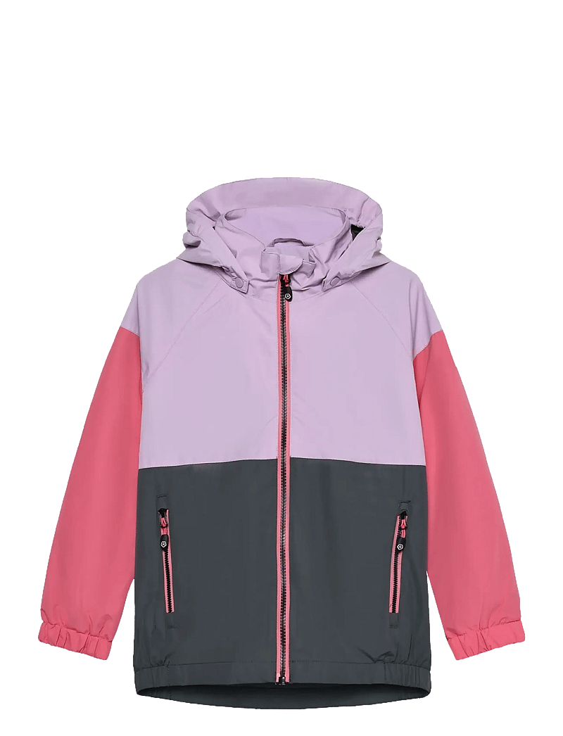 Color Kids - Jacket, Colorblock - ytterkläder - orchid bloom - 1