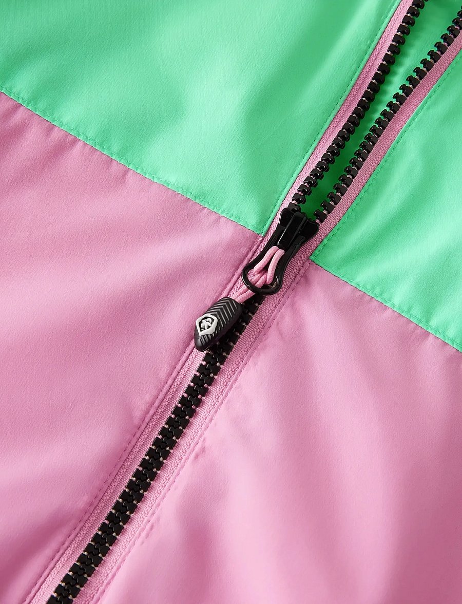 Color Kids - Jacket , Colorblock - outdoor - begonia pink - 2