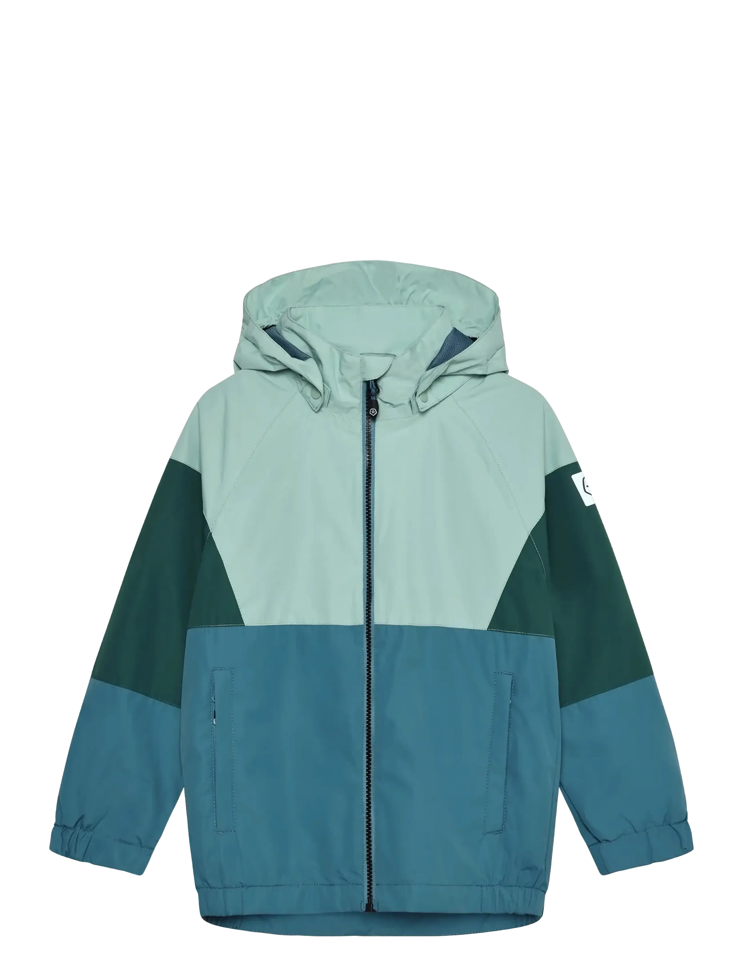 Color Kids Jacket , Colorblock - Outdoor - CORONET BLUE / multi