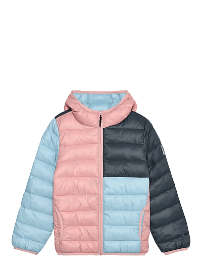 Jr. Jacket W. Hood, Quilt - Dunjakker & Forede Jakker