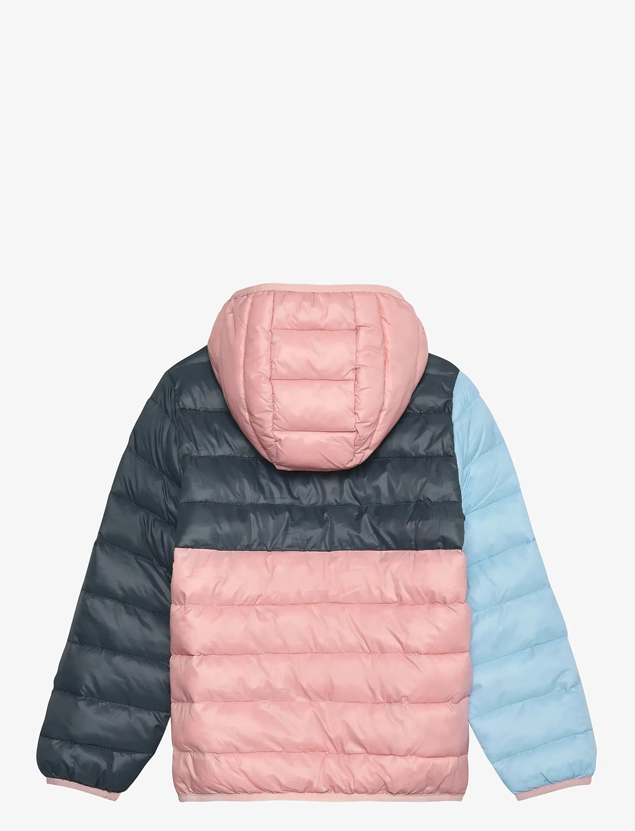 Color Kids - Jr. Jacket W. Hood, Quilt - insulated jackets - bridal rose - 1