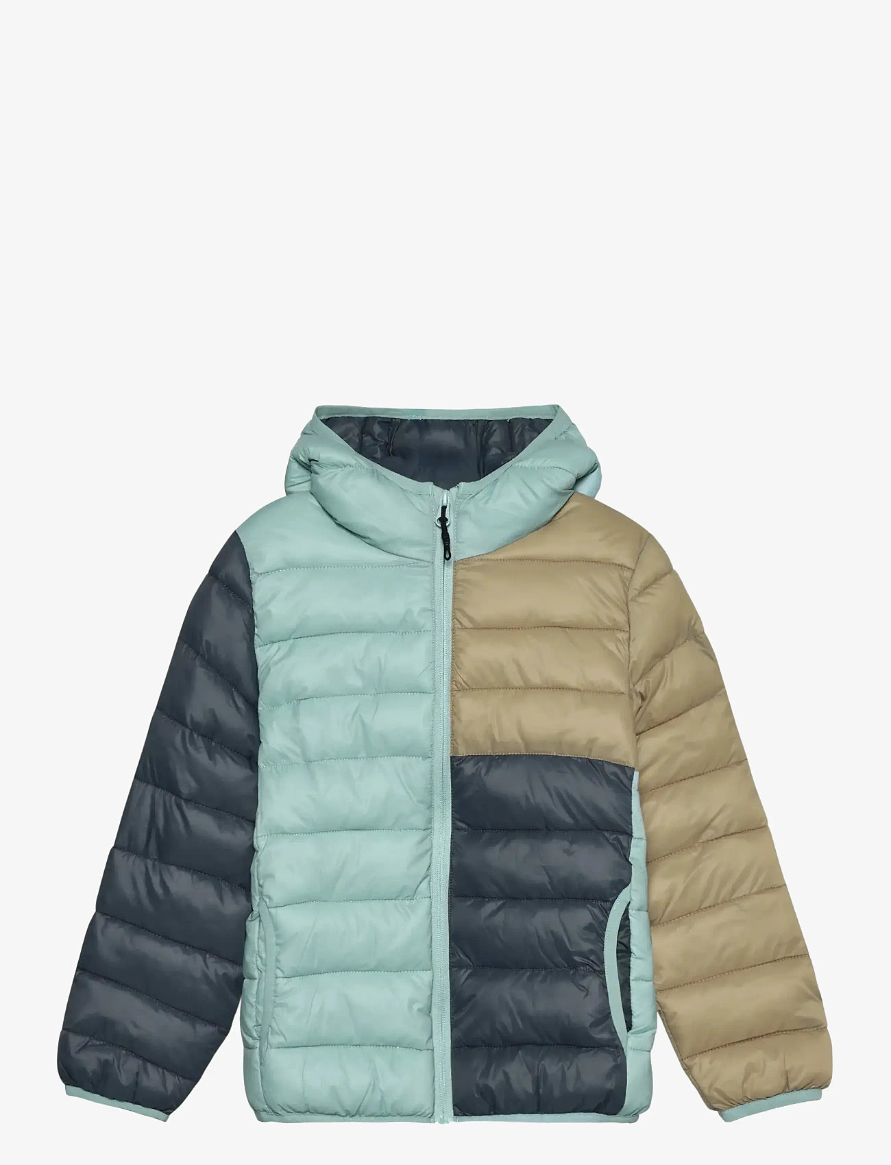 Color Kids - Jr. Jacket W. Hood, Quilt - insulated jackets - ether - 0