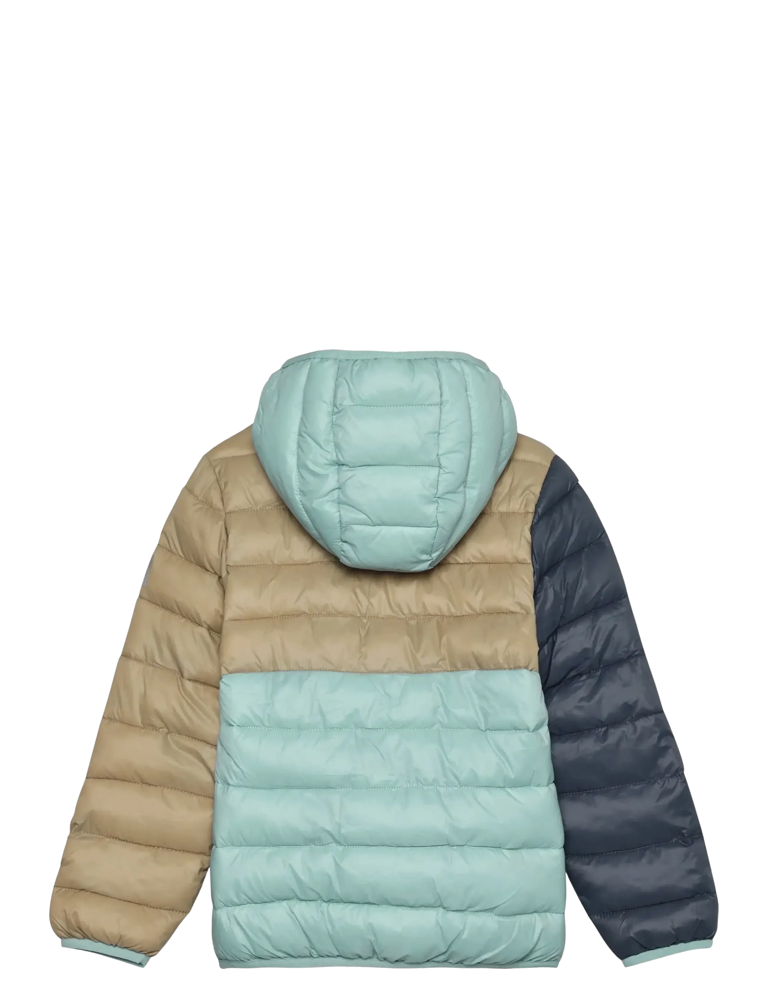 Color Kids - Jr. Jacket W. Hood, Quilt - isolierte jacken - ether - 1