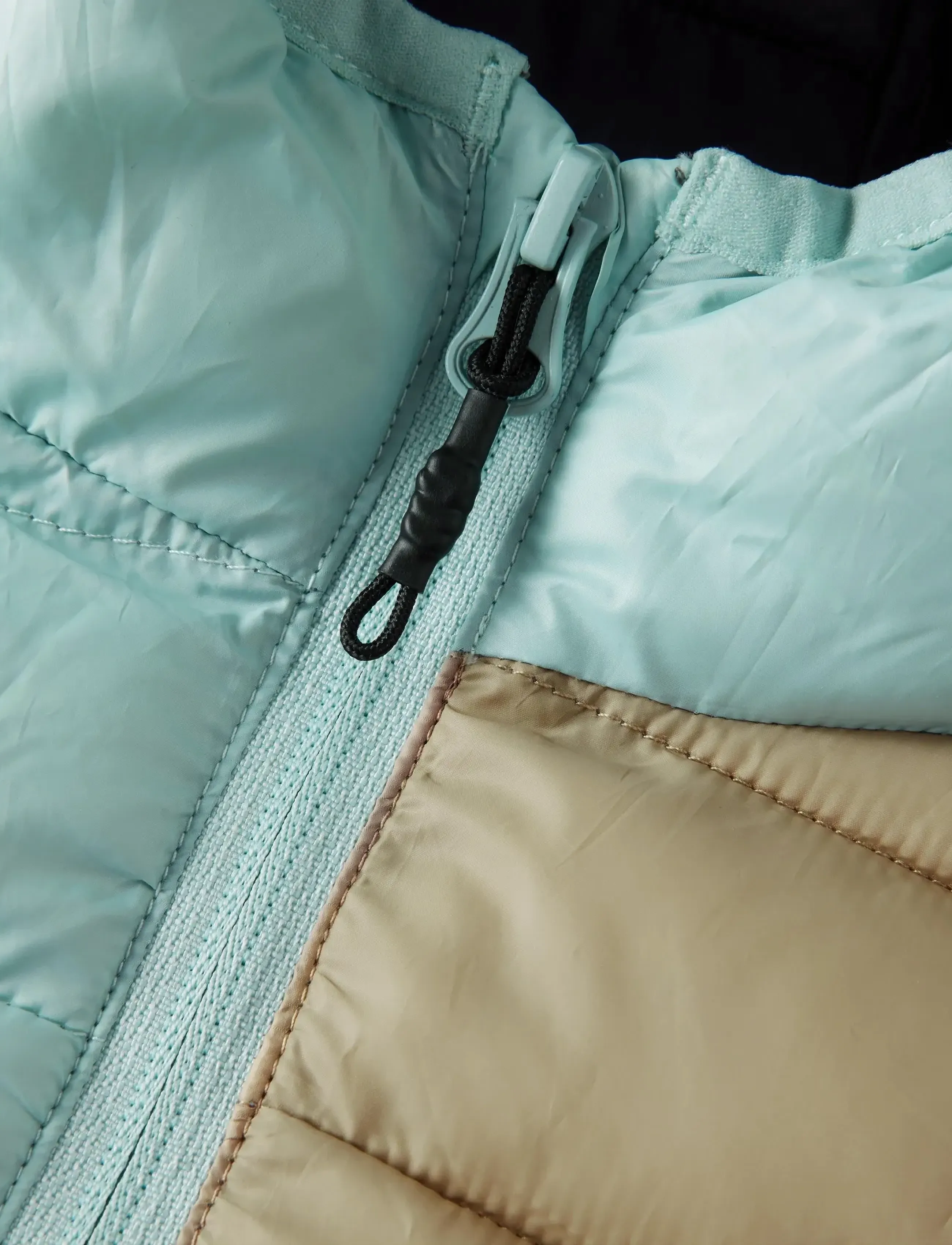 Color Kids - Jr. Jacket W. Hood, Quilt - isolierte jacken - ether - 2
