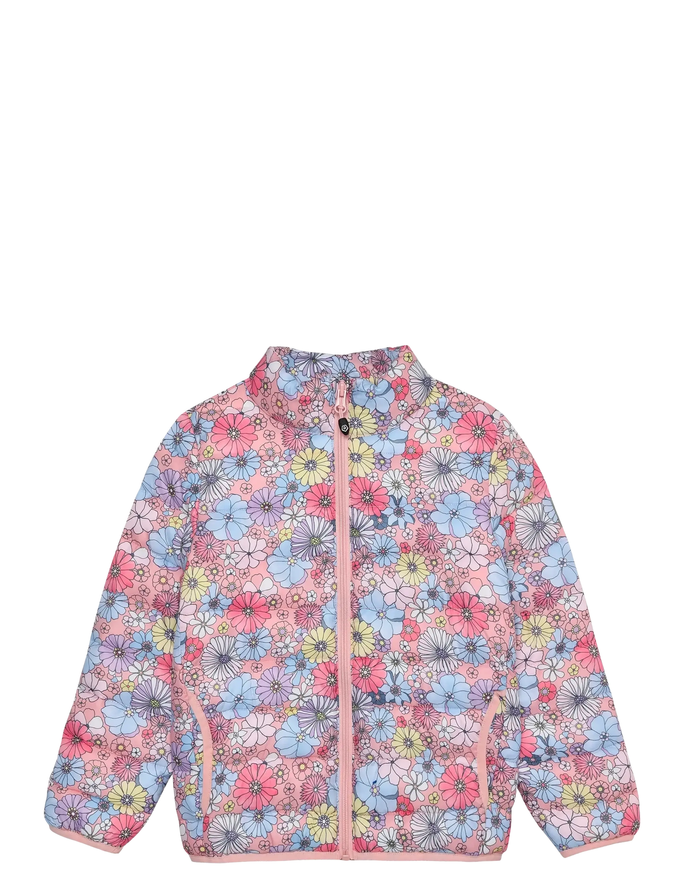 Color Kids Jacket Quilted,  AOP - Steppjacken - BRIDAL ROSE / multi