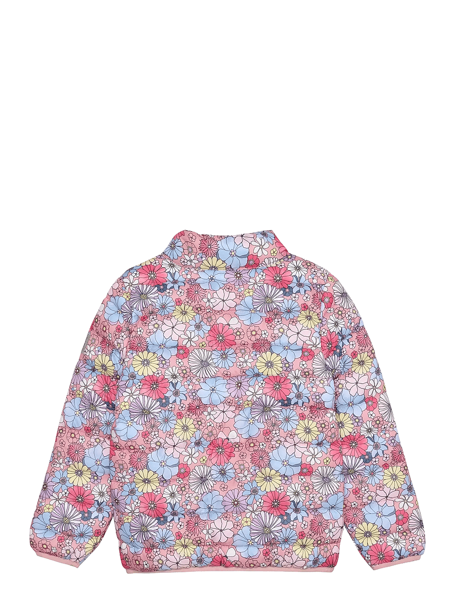 Color Kids - Jacket Quilted, AOP - steppjacken - bridal rose - 1