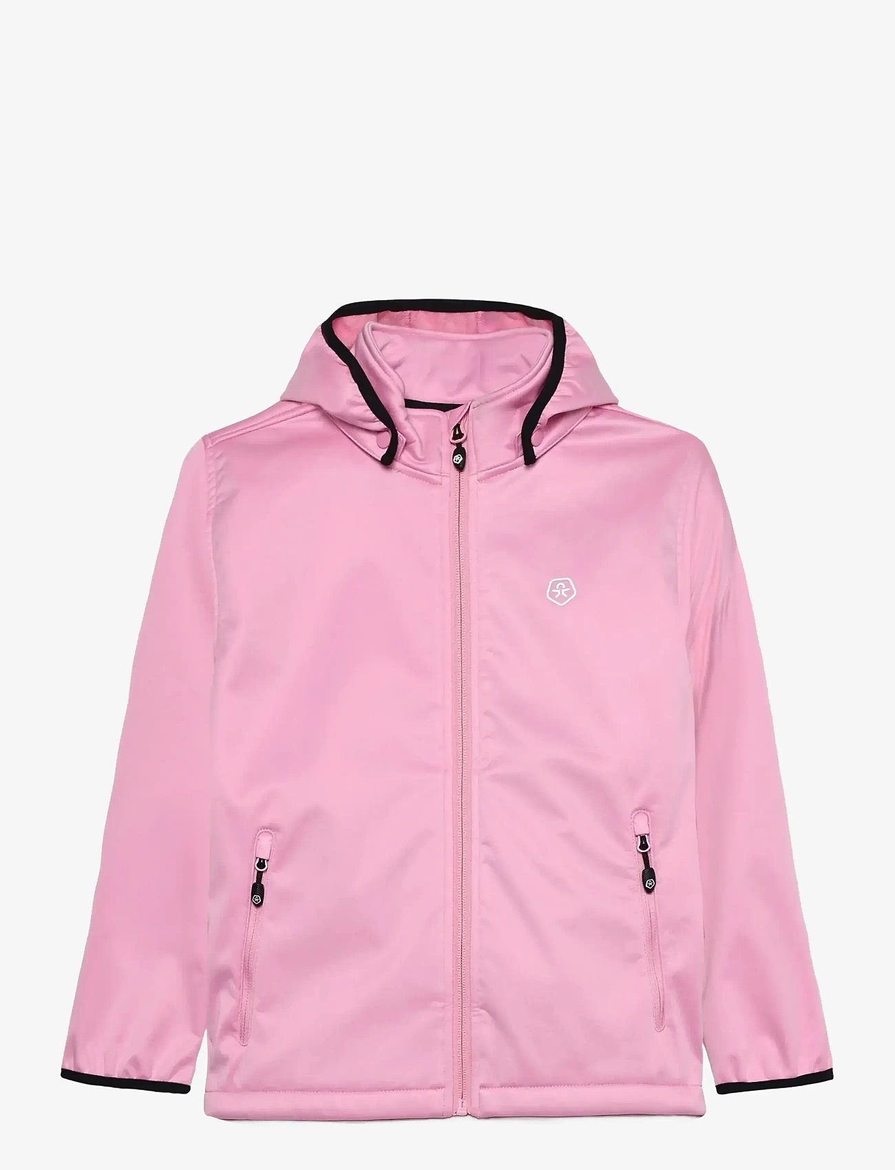 Color Kids - Softshell W. Fleece - softshelljakker - begonia pink - 0