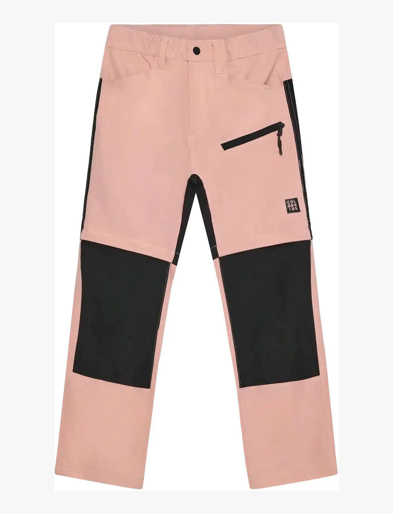 Color Kids - Pants Stretch W. Zip Off - joggingbroeken - bridal rose - 0