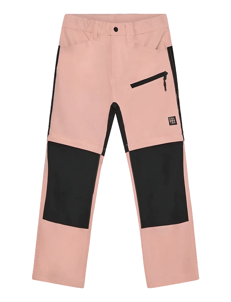 Color Kids - Pants Stretch W. Zip Off - joggingbroeken - bridal rose - 0