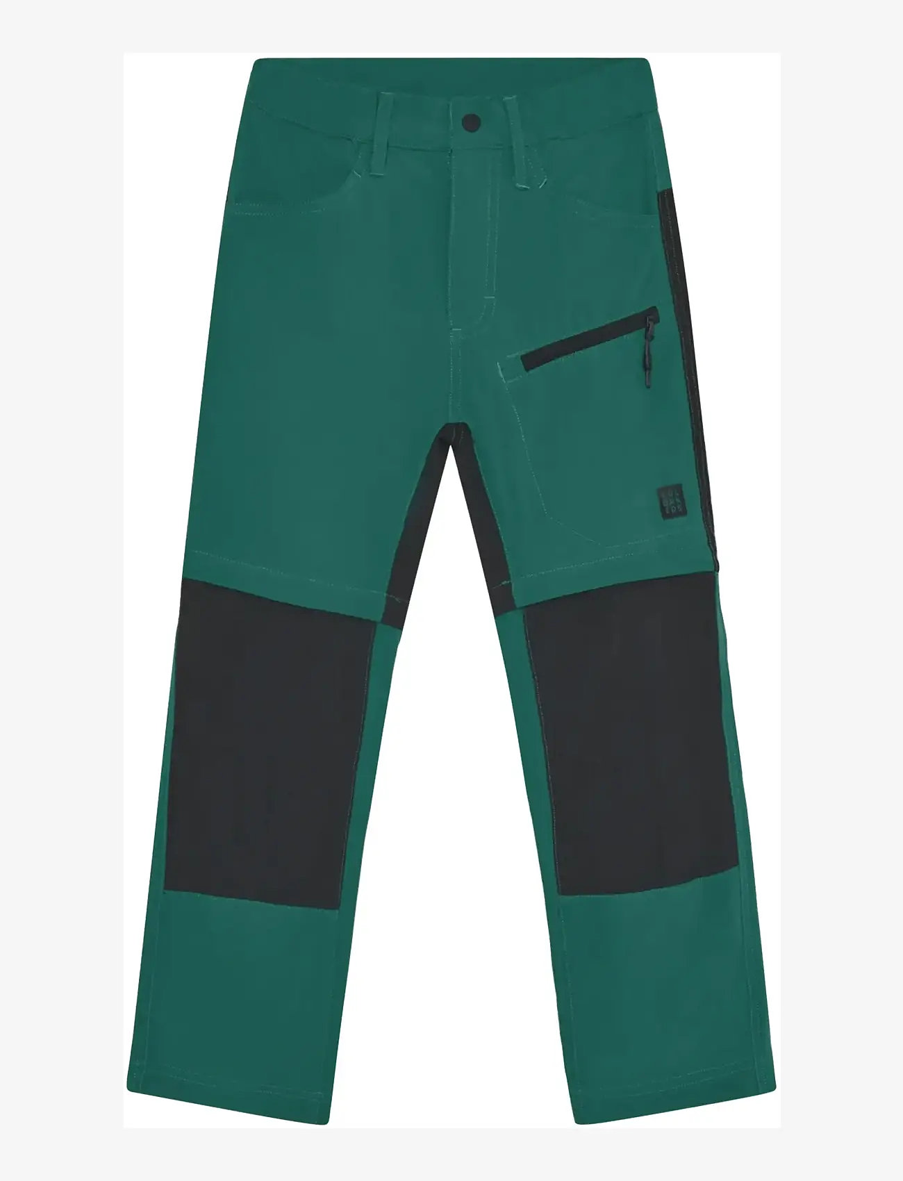 Color Kids - Pants Stretch W. Zip Off - träningsbyxor - mediterranea - 0