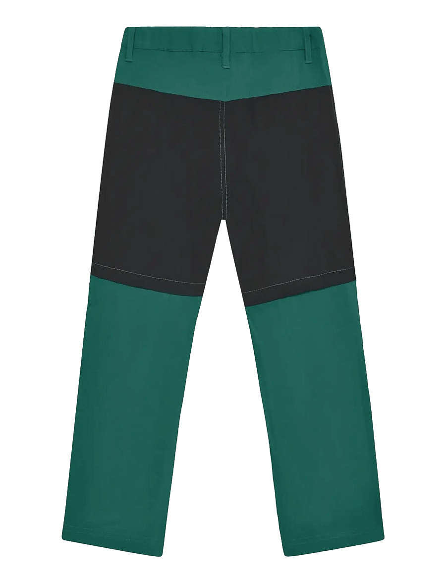 Color Kids - Pants Stretch W. Zip Off - træningsbukser - mediterranea - 1