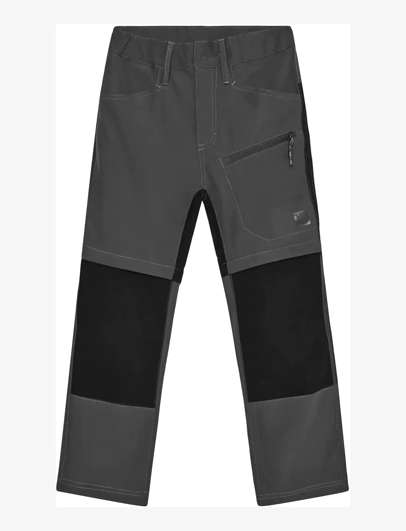 Color Kids - Pants Stretch W. Zip Off - trainingshosen - phantom - 0