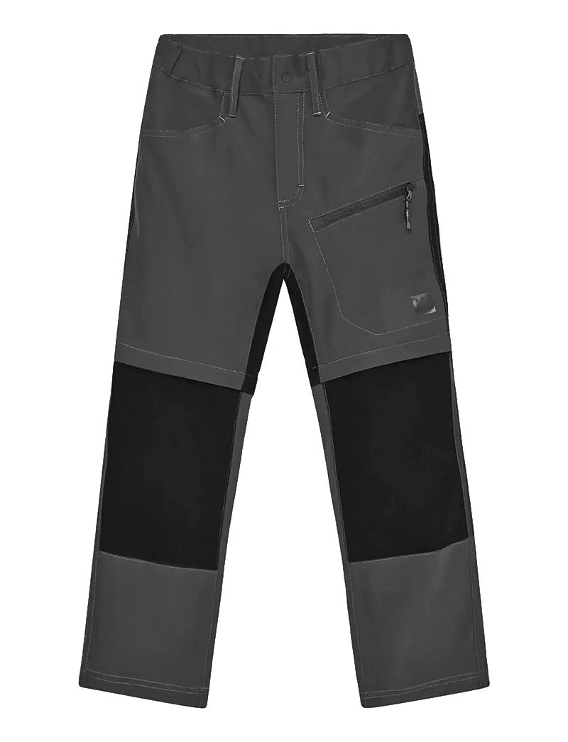 Color Kids - Pants Stretch W. Zip Off - trainingshosen - phantom - 0