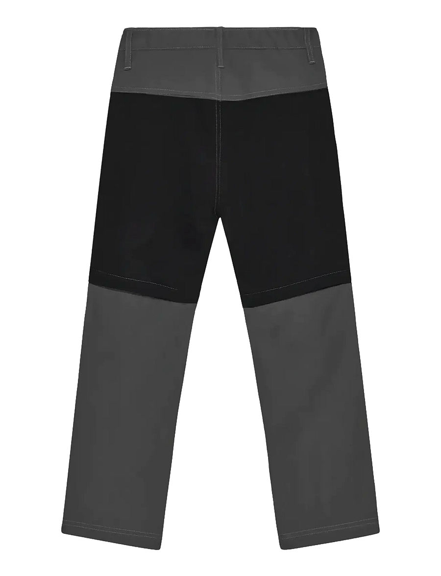 Color Kids - Pants Stretch W. Zip Off - träningsbyxor - phantom - 1