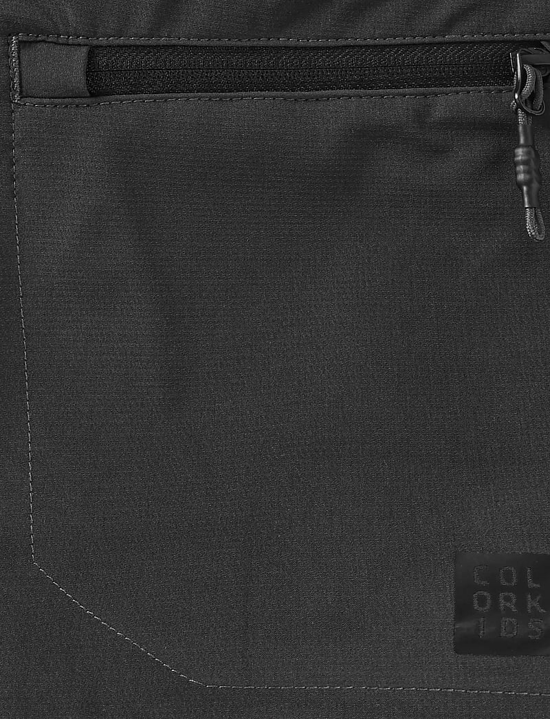 Color Kids - Pants Stretch W. Zip Off - træningsbukser - phantom - 2