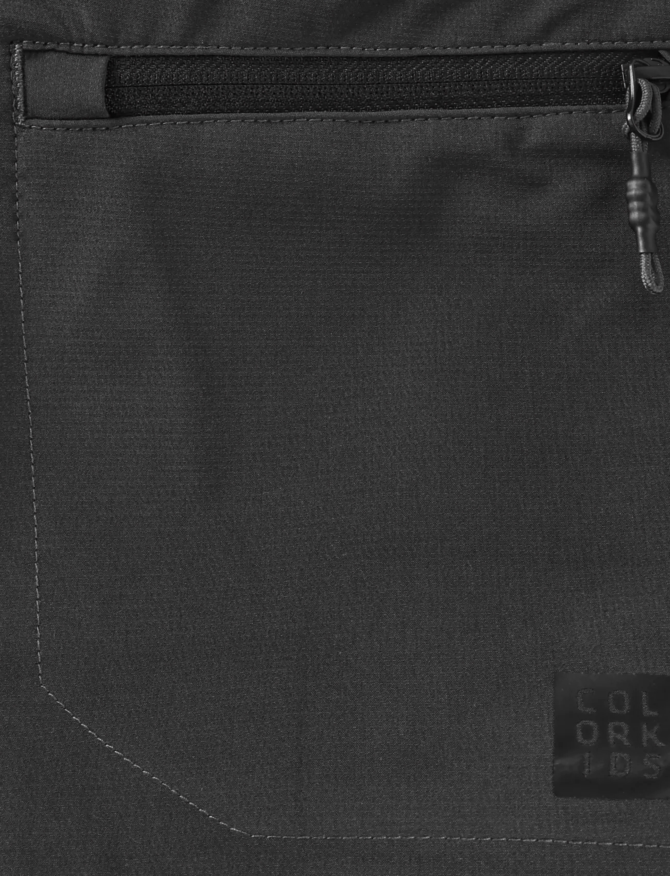 Color Kids - Pants Stretch W. Zip Off - training pants - phantom - 2