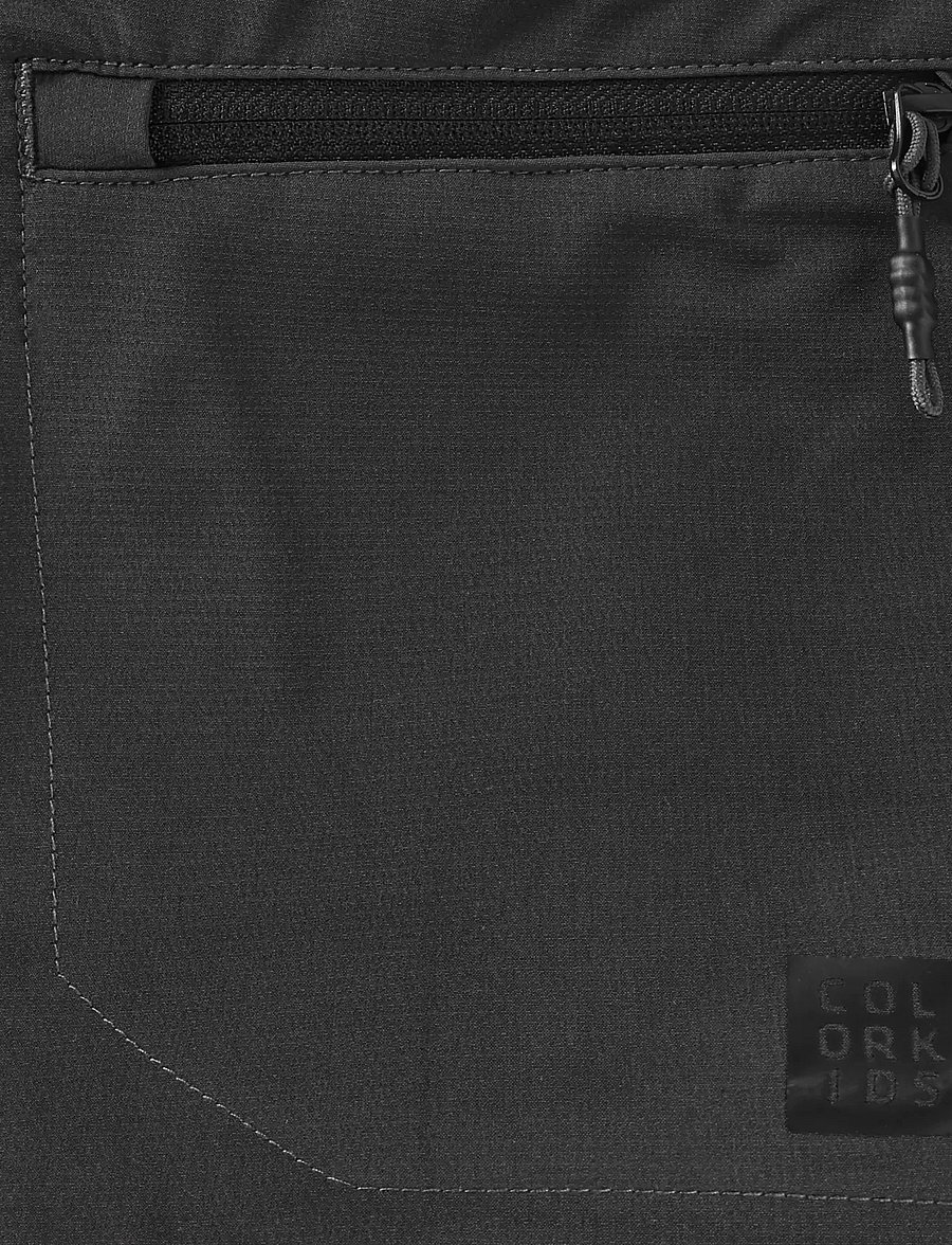 Color Kids - Pants Stretch W. Zip Off - träningsbyxor - phantom - 2