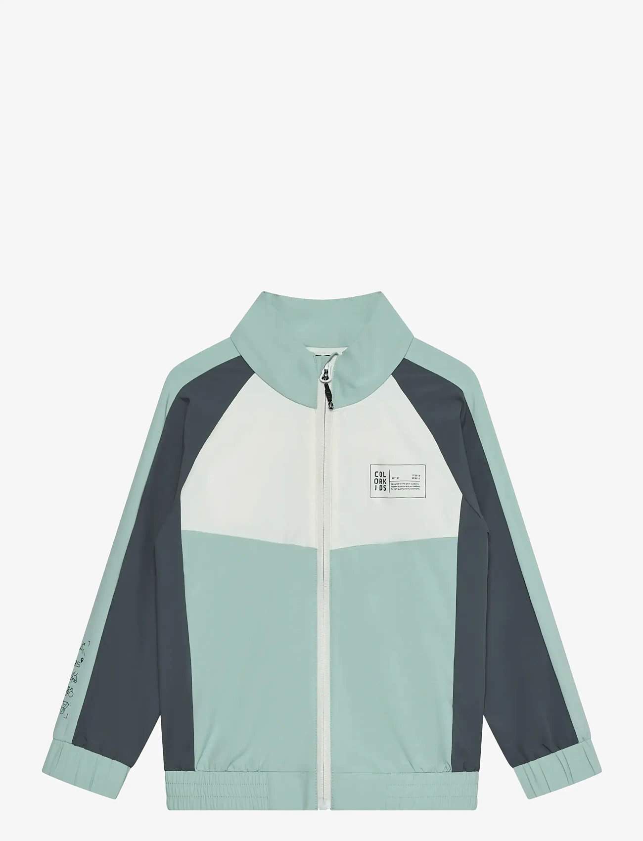 Color Kids - Tracksuit Jacket - Õueriided - ether - 0