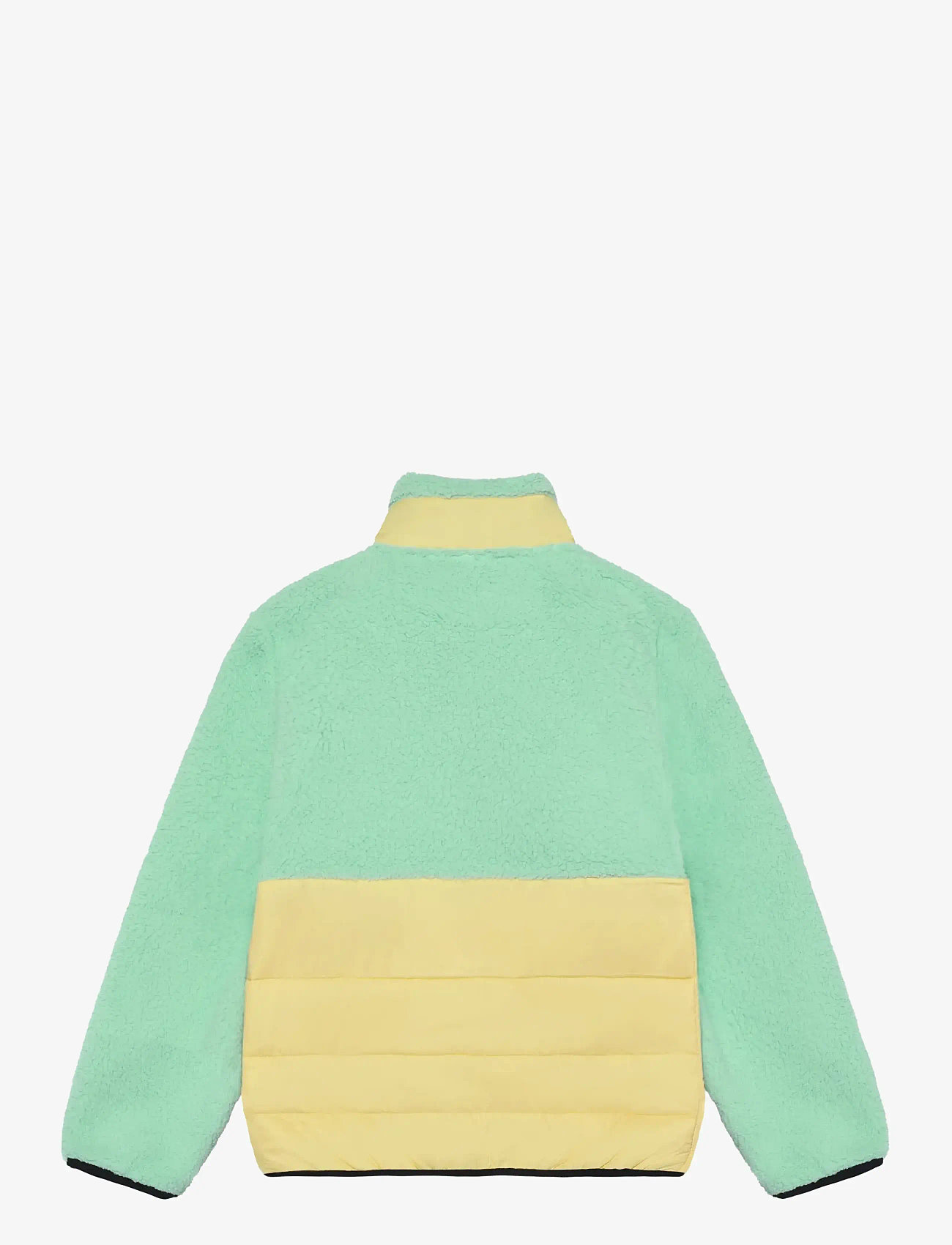 Color Kids - Fleece Jacket W. Quilt - isolierte jacken - cabbage - 2