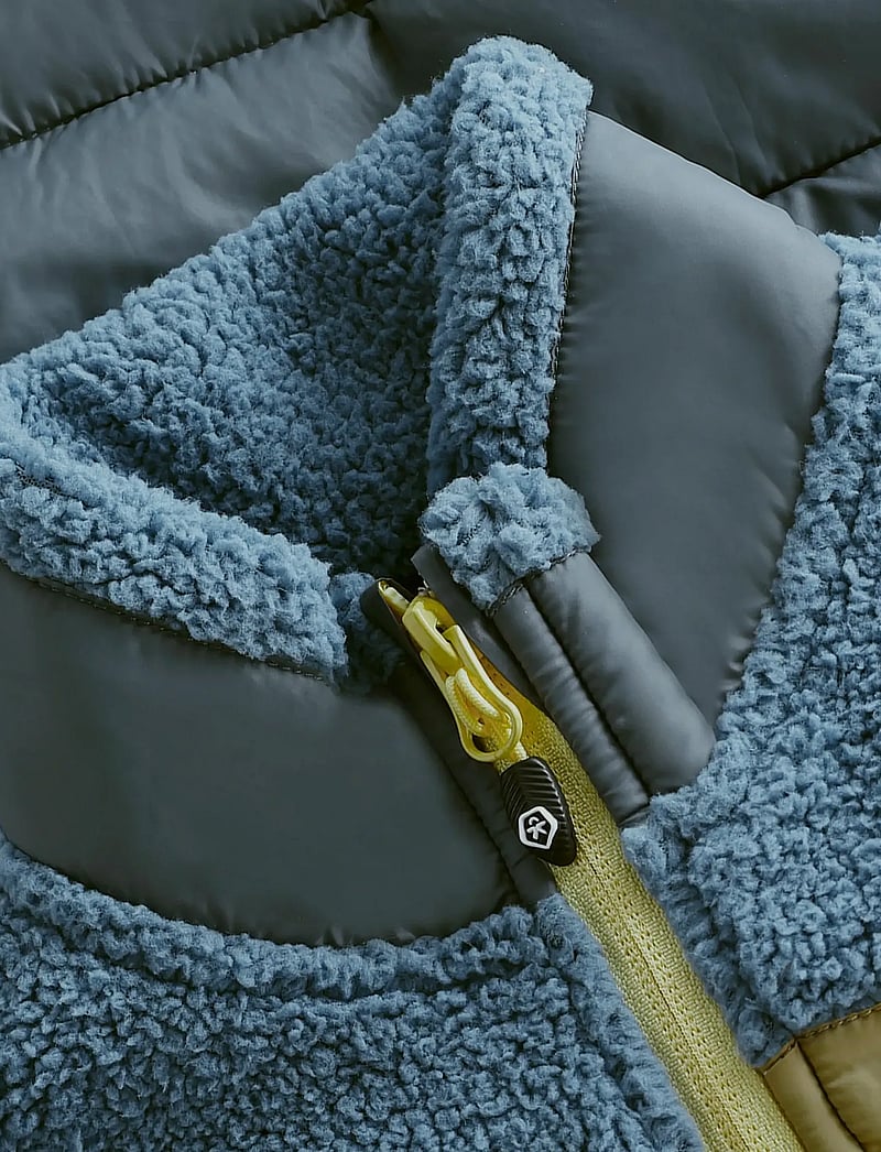 Color Kids - Fleece Jacket W. Quilt - paksud joped - coronet blue - 3