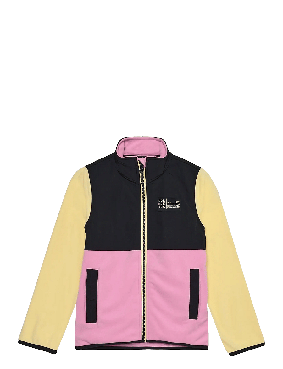 Color Kids - Fleece Jacket - isolerede jakker - begonia pink - 1