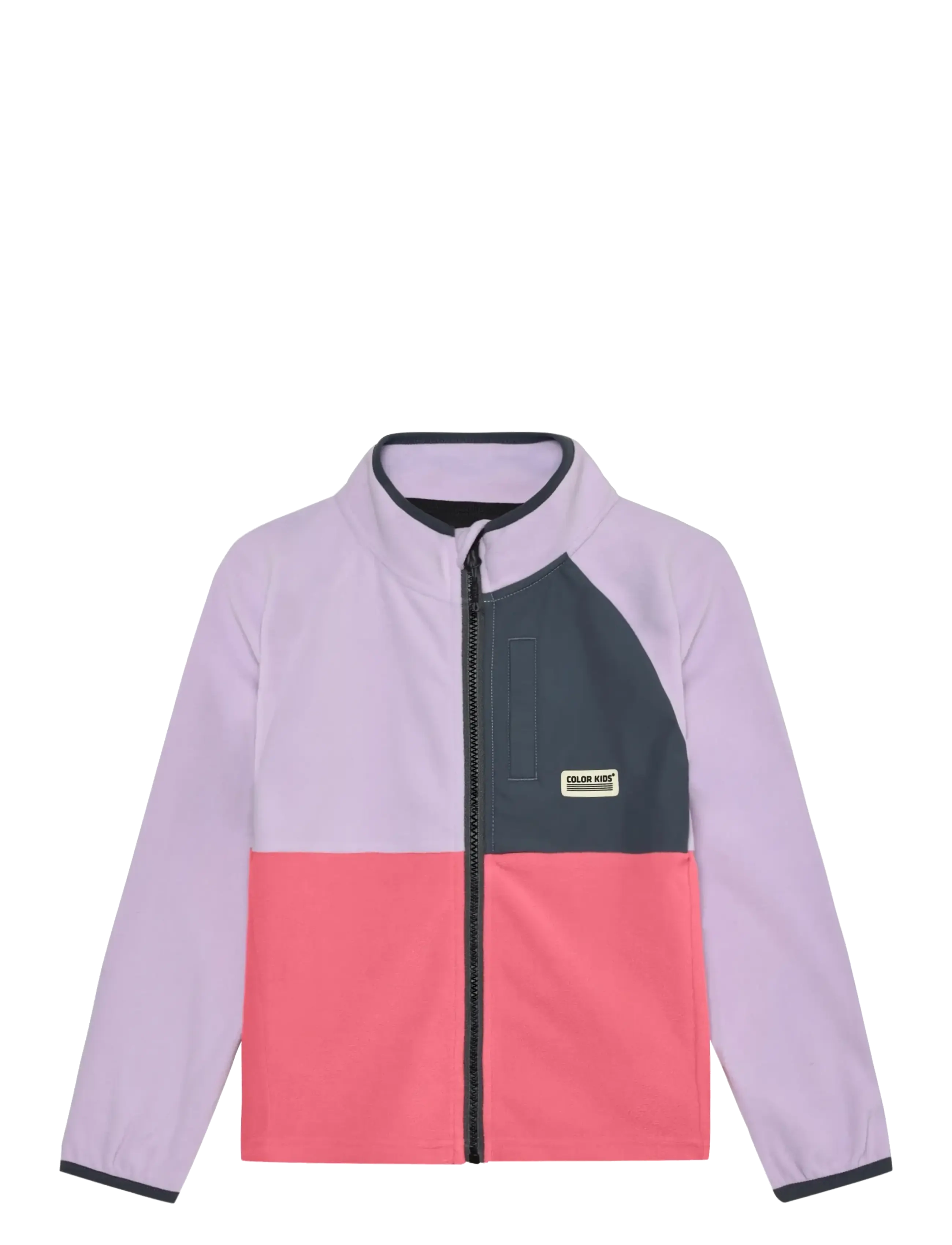 Color Kids Fleece Jacket - Outdoor - PINK LEMONADE / pink/rose