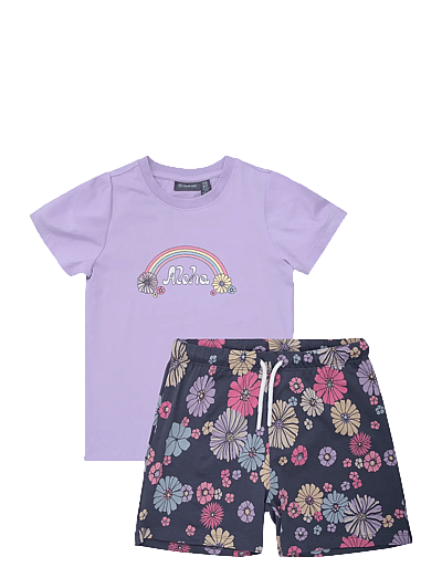 Color Kids T-shirt Set - 2-teilige Sets - ORCHID BLOOM / purple