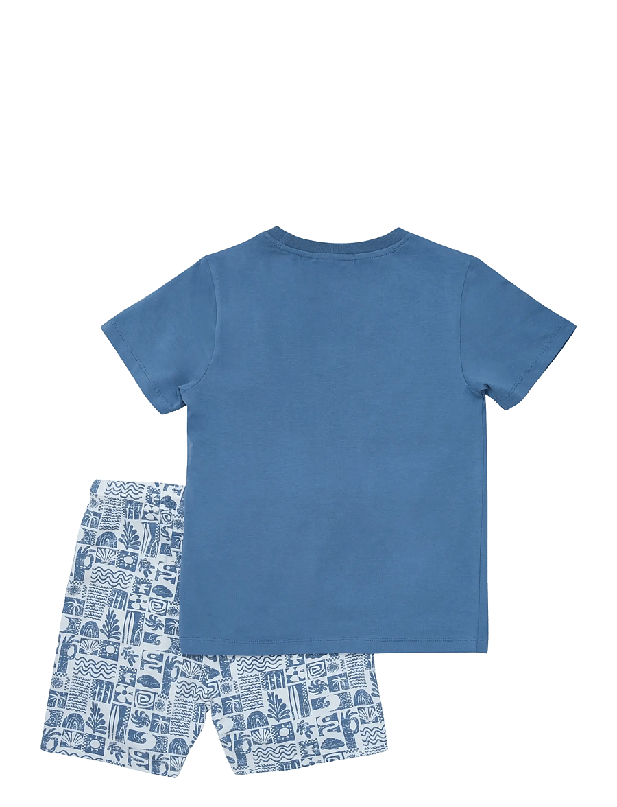 Color Kids - T-shirt & Shorts Set - 2-osalised komplektid - coronet blue - 1