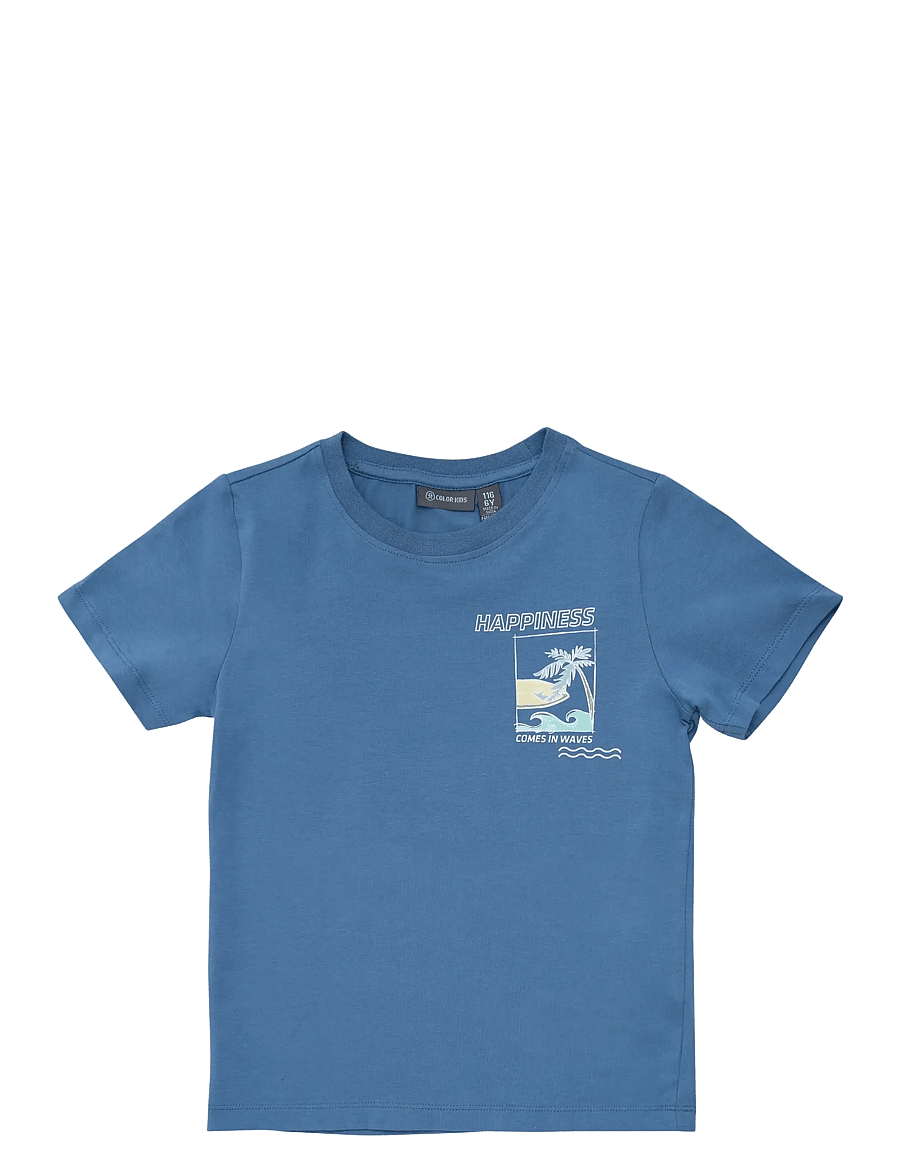 Color Kids - T-shirt & Shorts Set - 2-osalised komplektid - coronet blue - 2