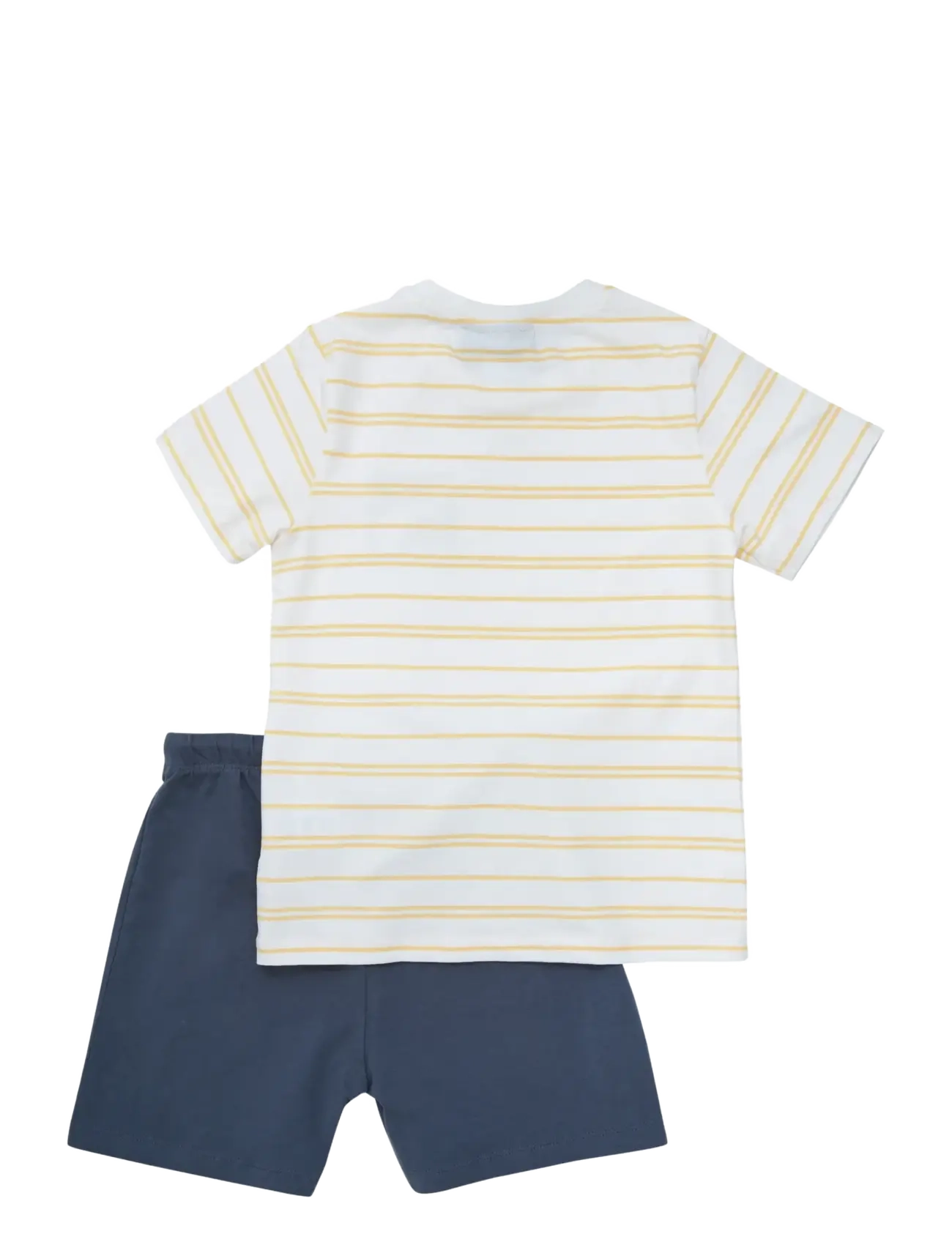 Color Kids - T-shirt & Shorts Set - matchende sæt - golden haze - 1