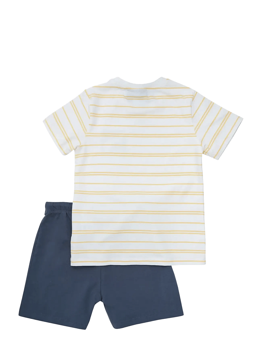 Color Kids - T-shirt & Shorts Set - 2-osalised komplektid - golden haze - 1