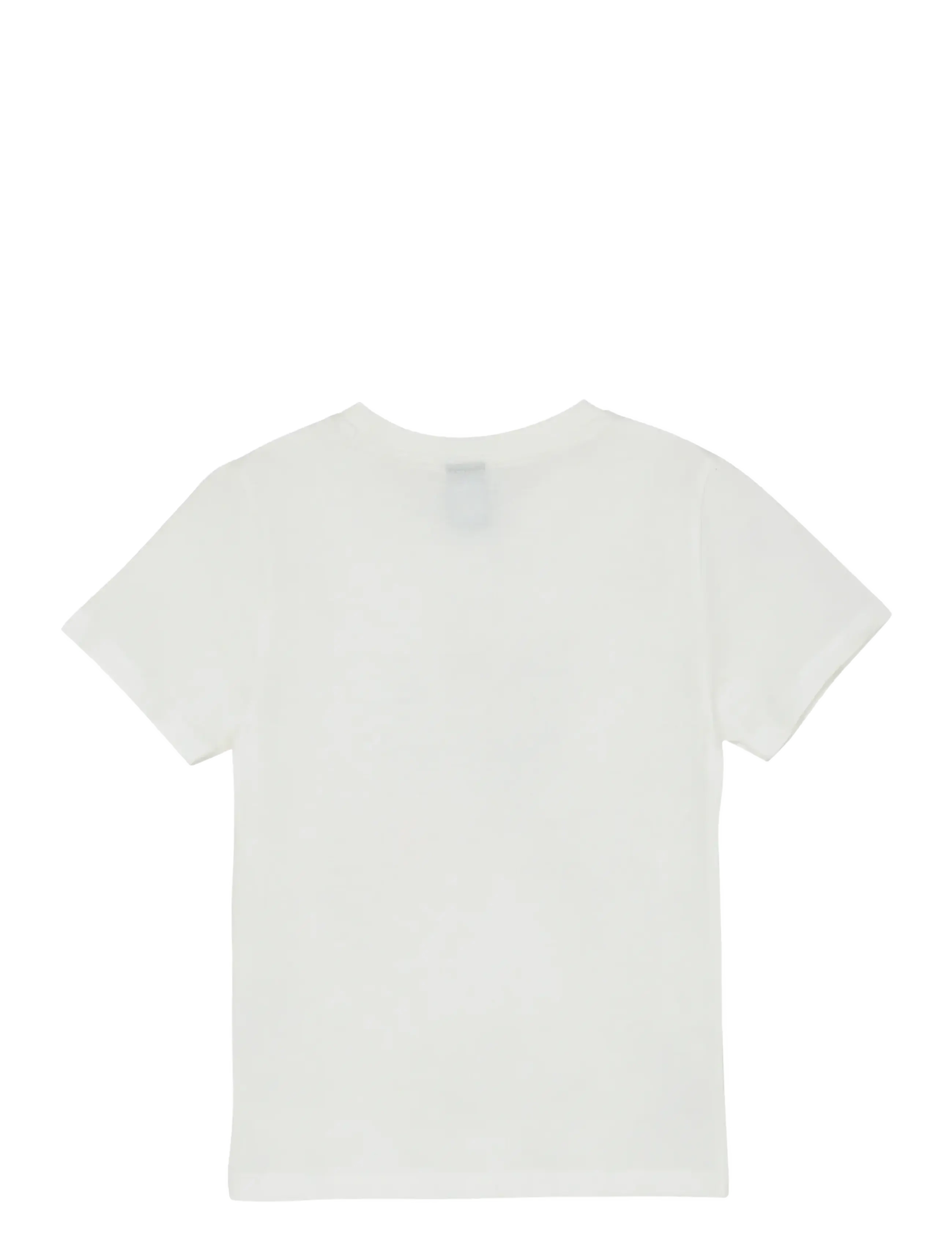 Color Kids - T-shirt W. Print, S/S - kurzärmelig - snow white - 1
